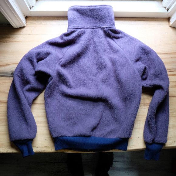 Vintage Retro Patagonia Fleece Bomber Jacket - Picture 7 of 8